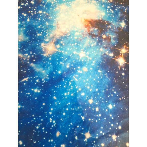 BLACKMILK GALAXY BLUE BLACK DRESS SIZE MEDIUM MADE IN AUSTRALIA - Picture 9 of 11